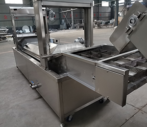 continuous frying machine 