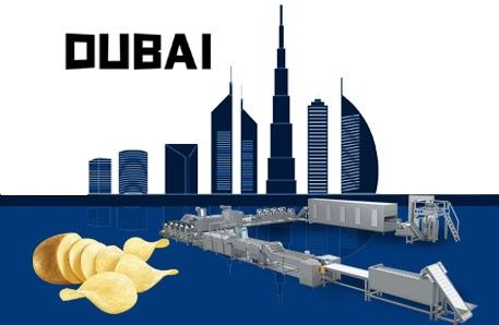 500kg/h Frozen Fully Automatic French Fries Production Line For Dubai