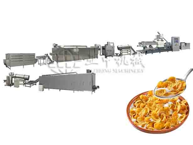 Breakfast Cereal and Corn Flakes Production Line