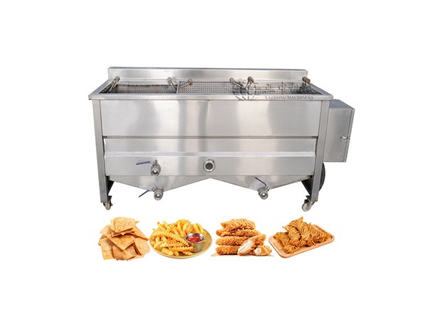 Three frames frying machine