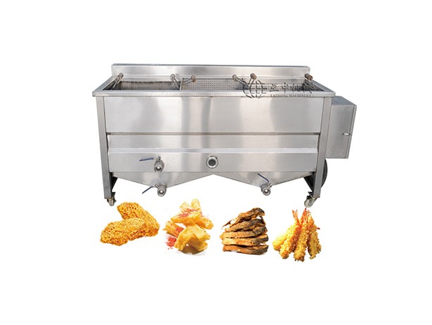 Three frames frying machine