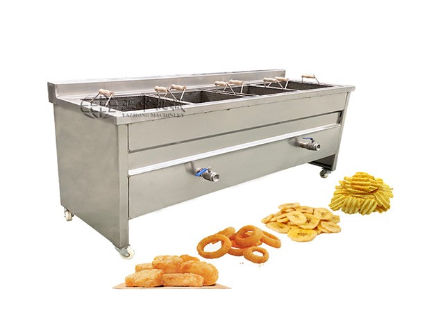 Four baskets food fryer