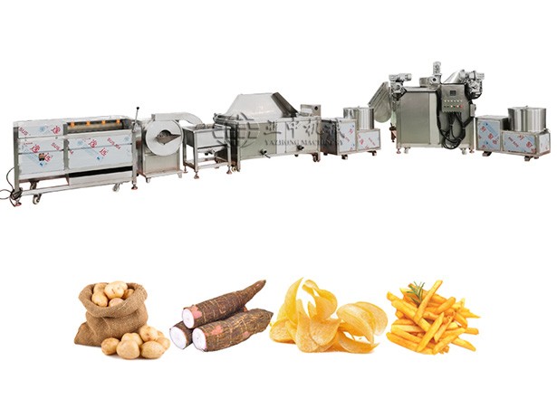 Cassava chips production line