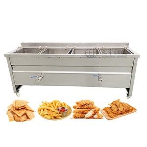 Four baskets food fryer