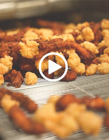 Chicken Nuggets Frying Line