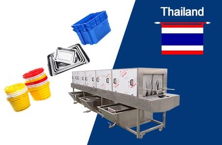 Turnover Basket Washing Machine Delivery To Thailand