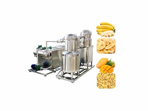 Small Scale Vegetable And Fruit Vacuum Frying Machine