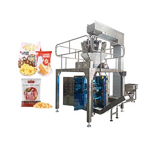 Snacks packaging machine