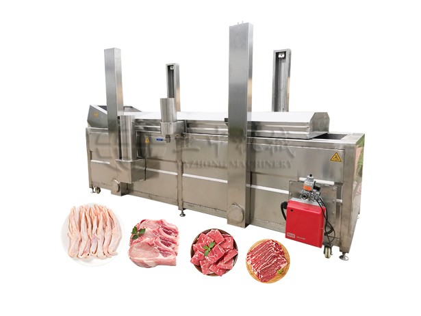 Vegetable And Fruit Continous Blanching Machine