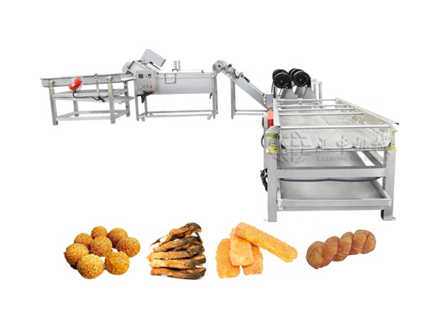 Snacks Frying Production Line